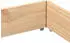 vidaXL Paletten-Aufsatzrahmen 3 Stk. 150x100 cm Massivholz Kiefer (3295382)