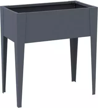 Westmann Hochbeet Vedura 40 x 74 x 80 cm Metall Anthrazit