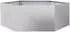 vidaXL Pflanzkübel Sechseckig 138x120x45 Verzinkter Stahl (851141)