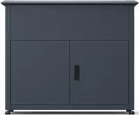 WESTMANN Hochbeet "Plexa" BxTxH: 100x50x85 cm, mit Stauraum & Schneckenkante