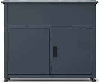 Westmann Plexa Metall Hochbeet mit Stauraum 50x100x85cm