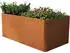 PRIMEYARD Hochbeet 200 x 107 x 80 cm Cortenstahl Rost-Optik (GFPV00823)