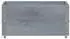 vidaXL Pflanzkasten Grau 80x60 cm Massivholz Kiefer (3295841)