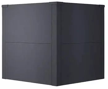 Metzler Hochbeet 50 x 50 x 50 cm Stahl Eisenglimmer