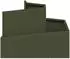 vidaXL Garten-Pflanzgefäß Olive Grün 60 x 60 x 50 cm (873574)