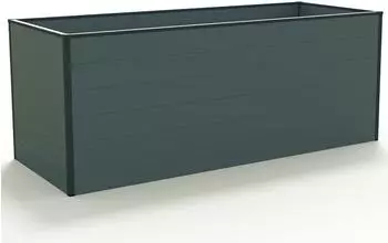GFP - Garten- & Freizeit-Profi Hochbeet 195 x 77 x 77 cm Anthrazit Standard (GFPV00337)