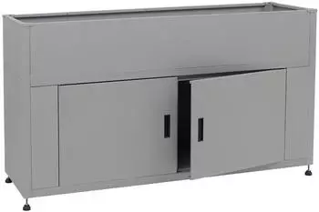 Mendler Hochbeet (HWC-O85) 91x161x51cm grau