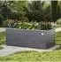 PRIMEYARD Hochbeet 75 x 150 x 78 cm Stahl anthrazit Design (GFPV00955)
