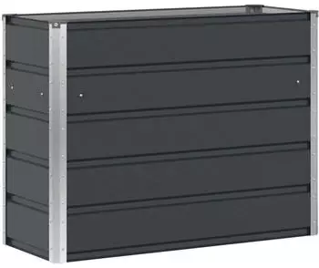 vidaXL Pflanzk&uuml;bel Anthrazit 100 x 40 x 75 cm Stahl (42018185)