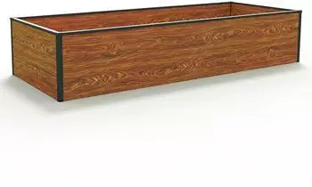GFP - Garten- & Freizeit-Profi Hochbeet 195 x 77 x 39 cm Holzoptik Halfsize (GFPV00518)