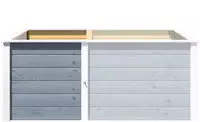 weka Hochbeet "Modular" Erg&auml;nzungssatz, 21 mm, 67 cm