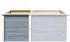 Weka Hochbeet Modular Ergänzungssatz 21 mm 67cm grau
