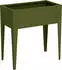 Westmann Hochbeet Vedura 40 x 74 x 80 cm Metall Olivgrün