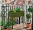 Westmann Hochbeet Vedura 40 x 74 x 80 cm Metall Olivgrün