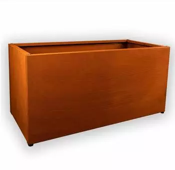Köhko Hochbeet aus Cortenstahl 100x40x40cm