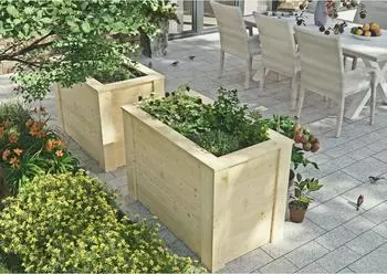 Konifera Hochbeet 104x59x70cm