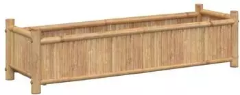 vidaXL Pflanzk&uuml;bel 100x30x25cm Bambus (366461)