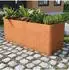 PRIMEYARD Hochbeet 146 x 80 x 80 cm Cortenstahl Rost-Optik (GFPV00828)