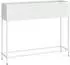 vidaXL Hochbeet Gartenpflanzer Weiß 100 x 26 x 82 cm Stahl (865877)