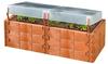 Juwel Hochbeet mit Thermohauben Set 2 in 1 terracotta