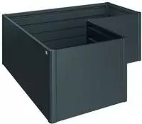 Biohort Hochbeet L Dunkelgrau-metallic