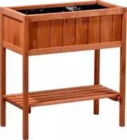 dobar Hochbeet BxTxH: 76x40x80 cm, mit Ablagefl&auml;che