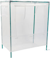 Hochbeetabdeckung 'eckig S', Transparent, S / 88 X 55 X 95 Cm - Vitavia