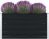 anthrazit: vidaXL Hochbeet Verzinkter Stahl 100x100x45cm