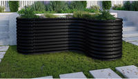 Vitavia Hochbeet "Erweiterung Curve 858" BxTxH: 80x80x86 cm, schwarz