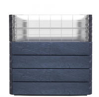 Garantia - Ergo Quadro Turbo L 75 Hochbeet Stone, Inkl. Flora Wassersparsystem