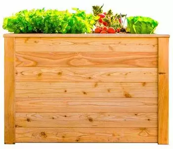 Westmann Kräuterbeet 100 Lärchenholz natur (WMHL100)