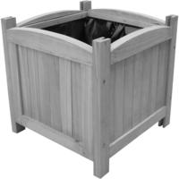 vidaXL Garten-Hochbeete 2 Stk. 30x30x30 cm Massivholz Tanne