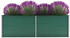 vidaXL Garten-Hochbeet 240 x 80 x 77 cm Verzinkter Stahl grün