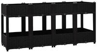 vidaXL Hochbeet 160x40x71 cm Polypropylen