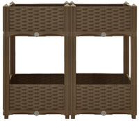 vidaXL Hochbeet 80x40x71 cm Polypropylen