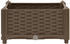 braun: vidaXL Pflanzbeet 40x40x23cm