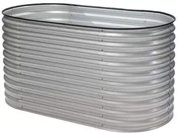 Westmann Gartenbeet 160x80x82cm silber