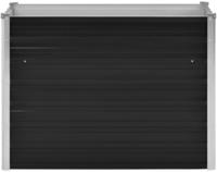vidaXL Garten-Hochbeet Anthrazit 100 x 40 x 77 cm Verzinkter Stahl