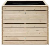 Westmann WM11070, Westmann Asket M | Garten Hochbeet aus Holz | ohne Boden | 110x70