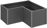 Biohort Hochbeet "BELVEDERE L-Form mini 1, verschiedene Farben" 102x102x45 cm, extrem