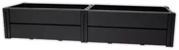 KHW Hochbeet Demeter L - schmal 158x44x31cm anthrazit KHW Hochbeet Demeter L - schmal 158x44x31cm anthrazit