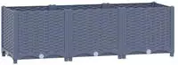 vidaXL Hochbeet 120x40x38 cm Polypropylen