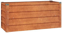 vidaXL Hochbeet Rostig 100x40x45 cm Cortenstahl