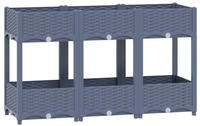vidaXL Hochbeet 120x40x71 cm Polypropylen