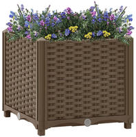 vidaXL Hochbeet 40x40x38 cm Polypropylen