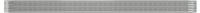 The Living Store Hochbeet Pulverbeschichteter Stahl 620x80x36 Cm Silbern - Hochbeet -