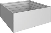 Biohort Hochbeet "2x2 silber-metallic" 201x201x77 cm, extrem langlebig, aus Metall