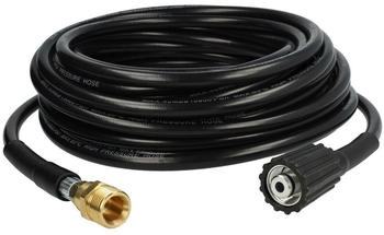 vhbw Verlängerungsschlauch kompatibel mit Kärcher K 2.00 plus K 2.01 G 7.10 m K2 mit M22 x 1,5 Gewindeanschluss schwarz 15 m (172670244-1)