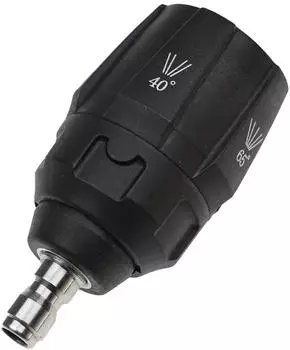 vhbw Hochdruckreiniger-Turbod&uuml;se 5&deg; mit 1/4-Zoll-Schnellkupplung (172670054-50)