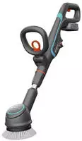 Gardena Akku-Multi-Reiniger "AquaBrush Compact" in Grau